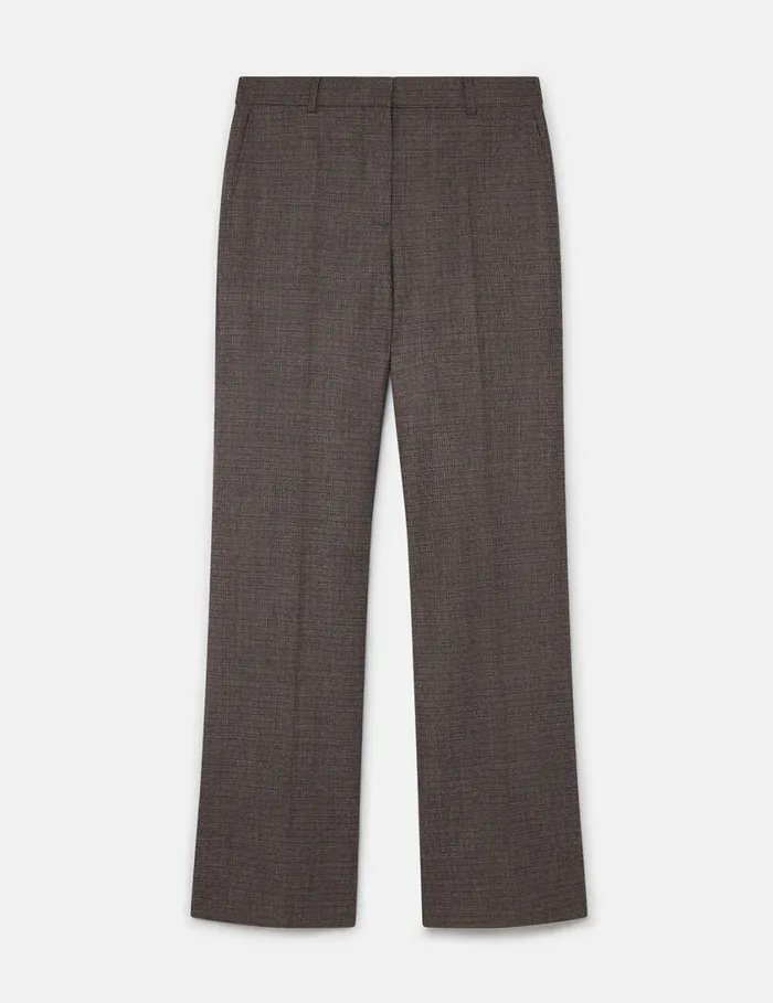 Women LowRise Bootcut Pants Charcoal Grey Stella McCartney Tailoring