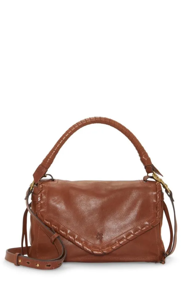 Women Lucky Brand Handbags Love Shoulder Bag Whiskey Wash
