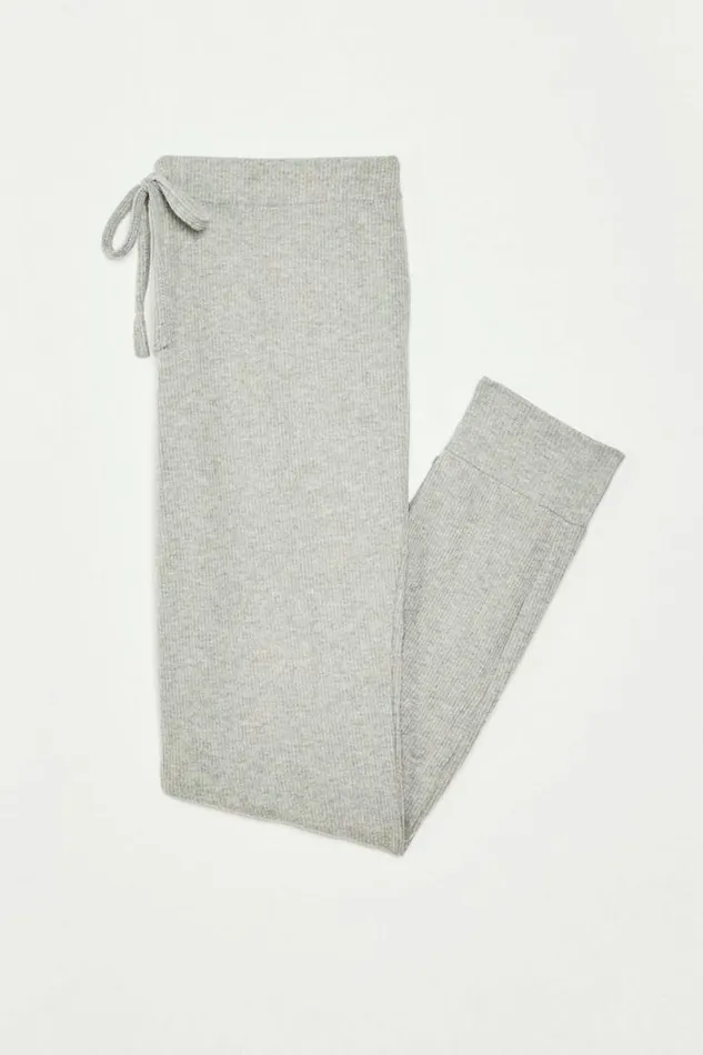 Women Lucky Brand Intimates and Sleepwear Cozy Soft Jogger Sleep Pant Dark Grey