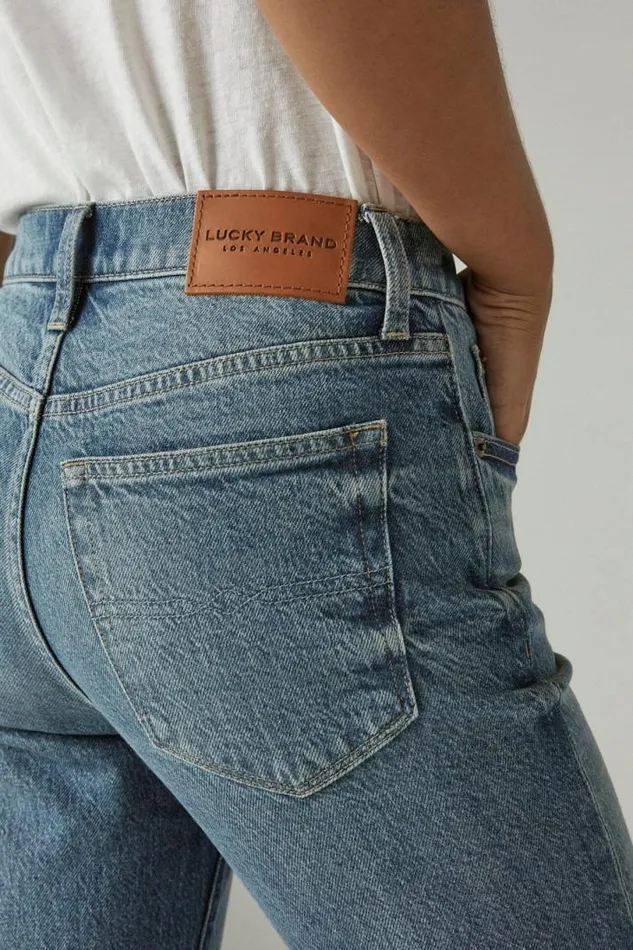 Women Lucky Brand Jeans Drew Mom Jean Adair
