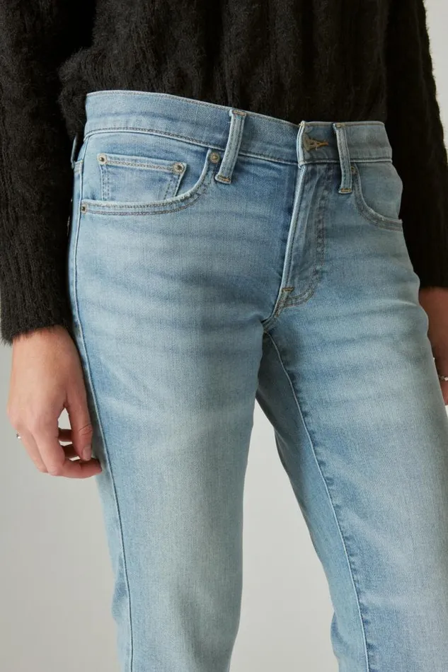 Women Lucky Brand Jeans Sweet Crop Darwin Ct