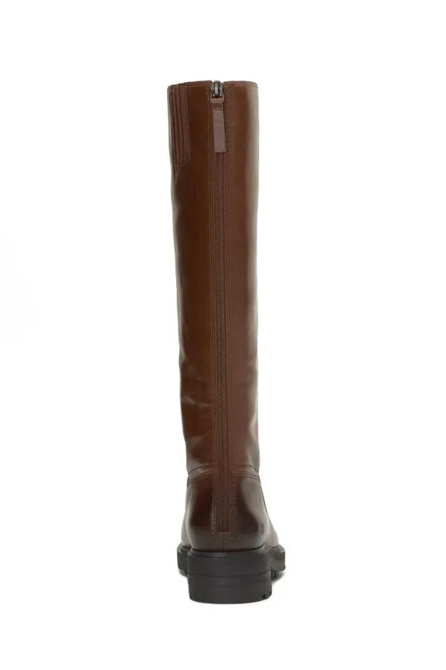 Women Lucky Brand Shoes Cirila Tall Boot Dark Brown