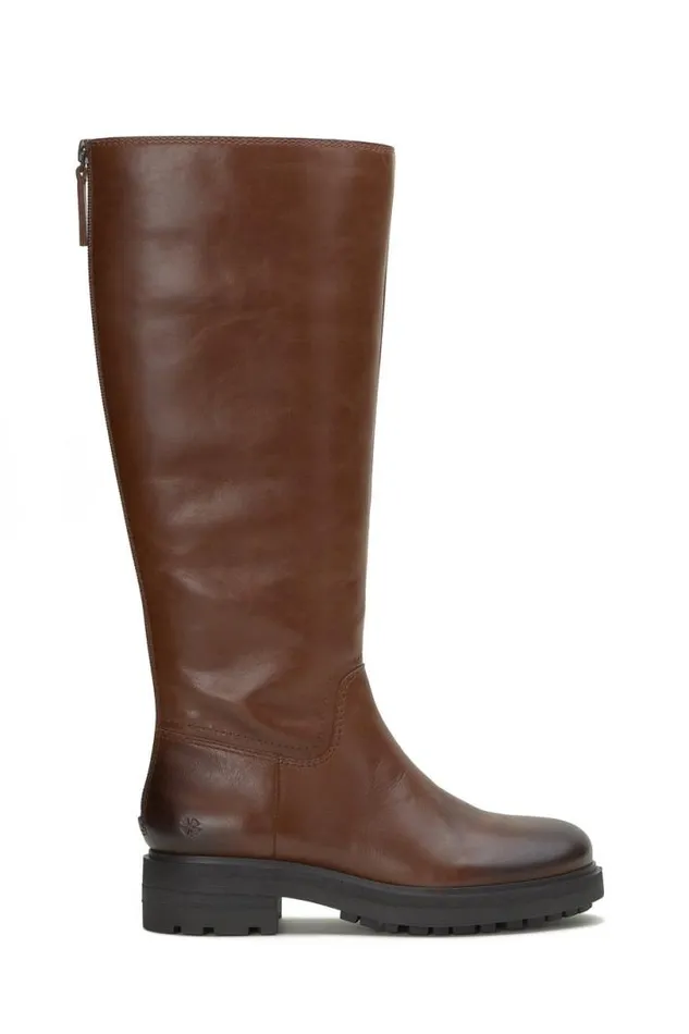 Women Lucky Brand Shoes Cirila Tall Boot Dark Brown