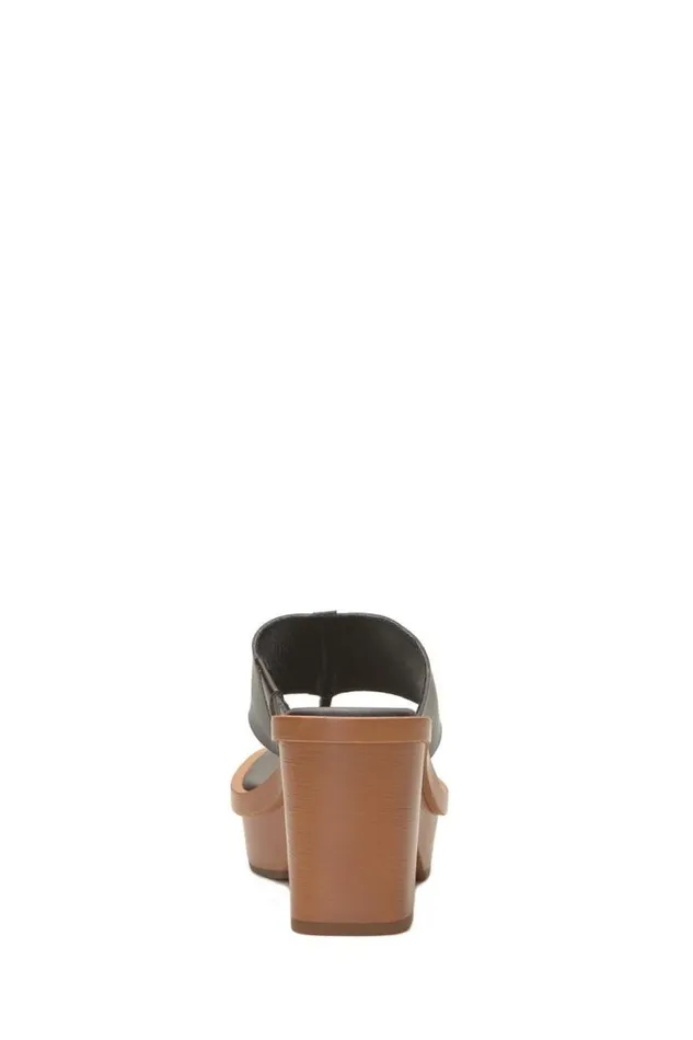 Women Lucky Brand Shoes Mandelina Sandal Heel Light Brown