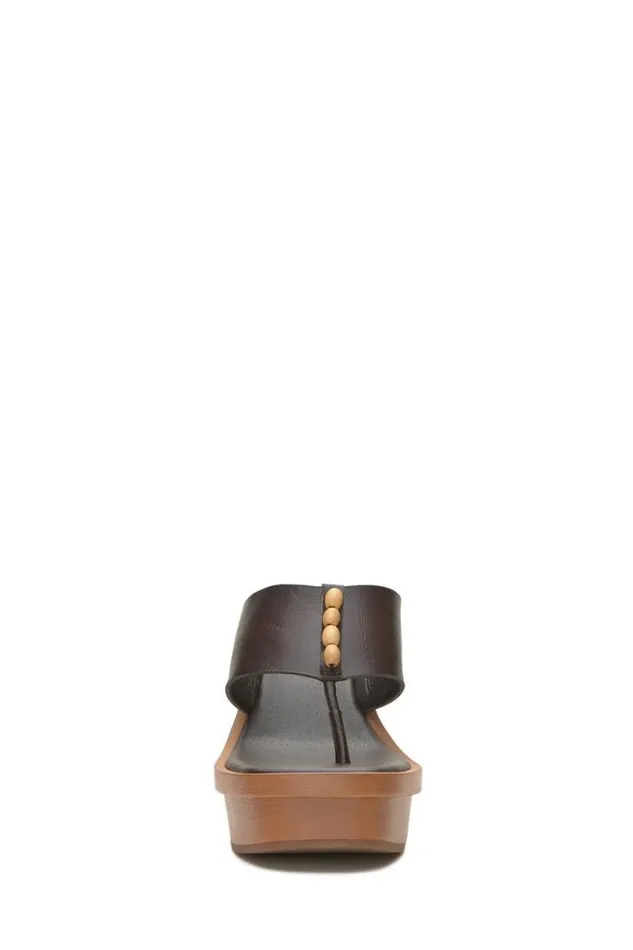 Women Lucky Brand Shoes Mandelina Sandal Heel Light Brown