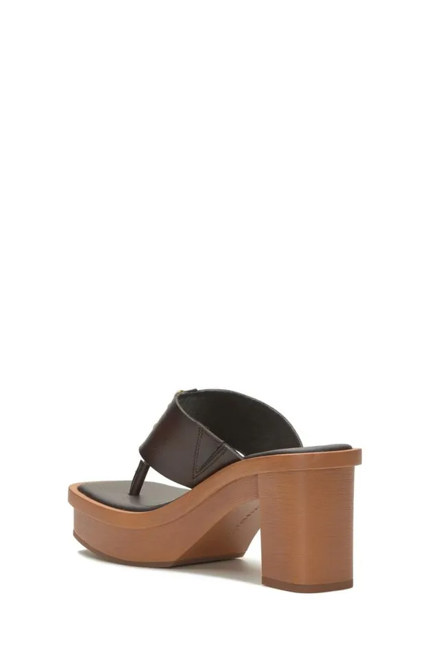 Women Lucky Brand Shoes Mandelina Sandal Heel Light Brown