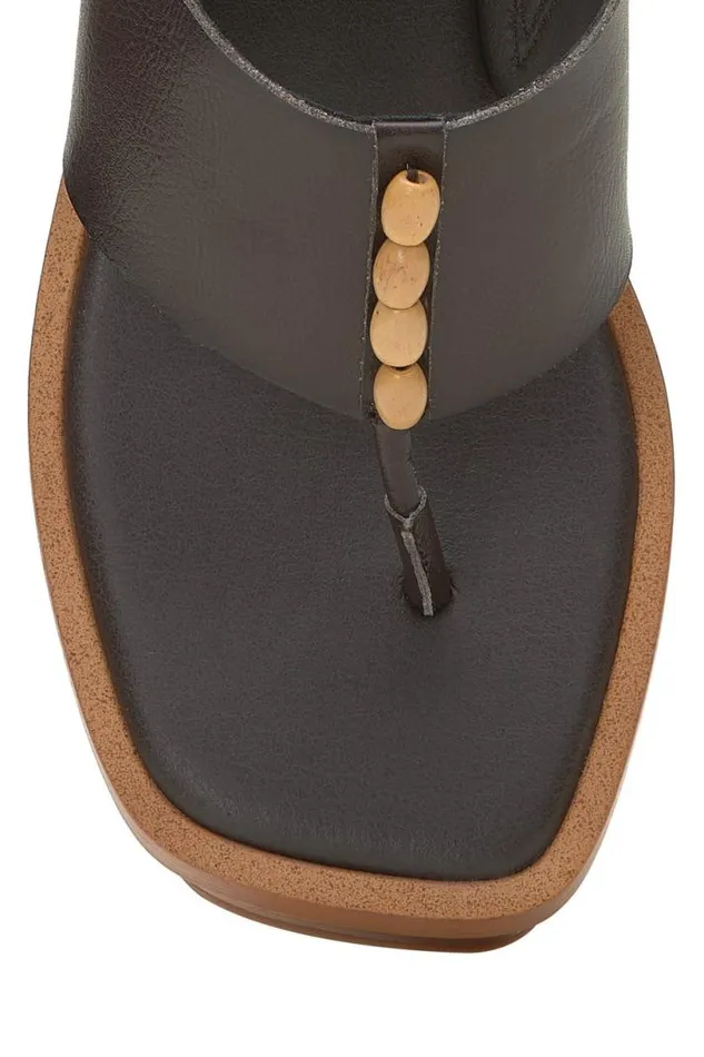 Women Lucky Brand Shoes Mandelina Sandal Heel Light Brown
