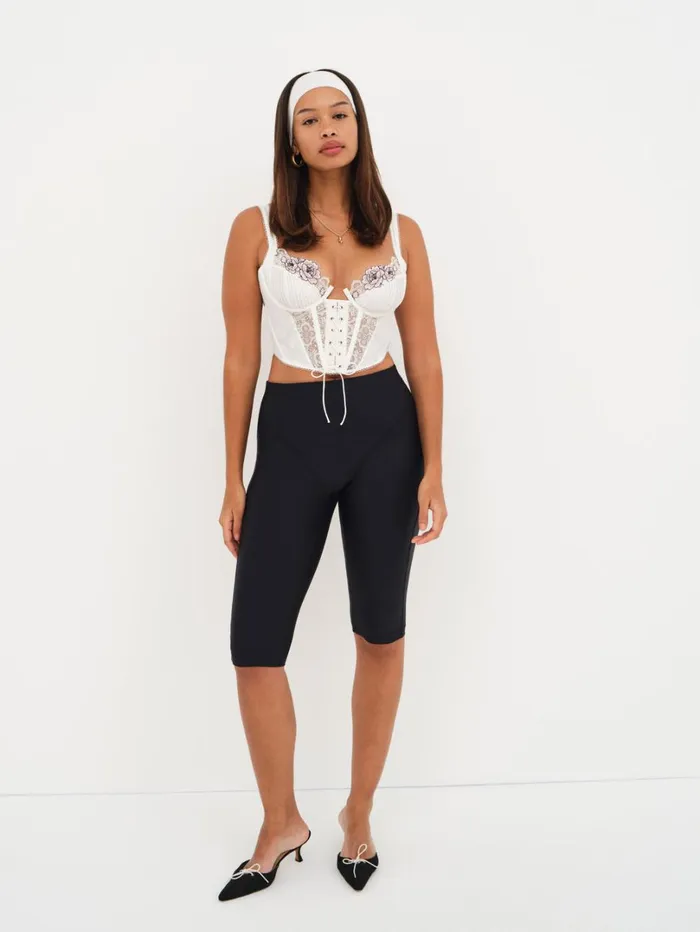 Women Marit Bustier White For Love and Lemons Lingerie