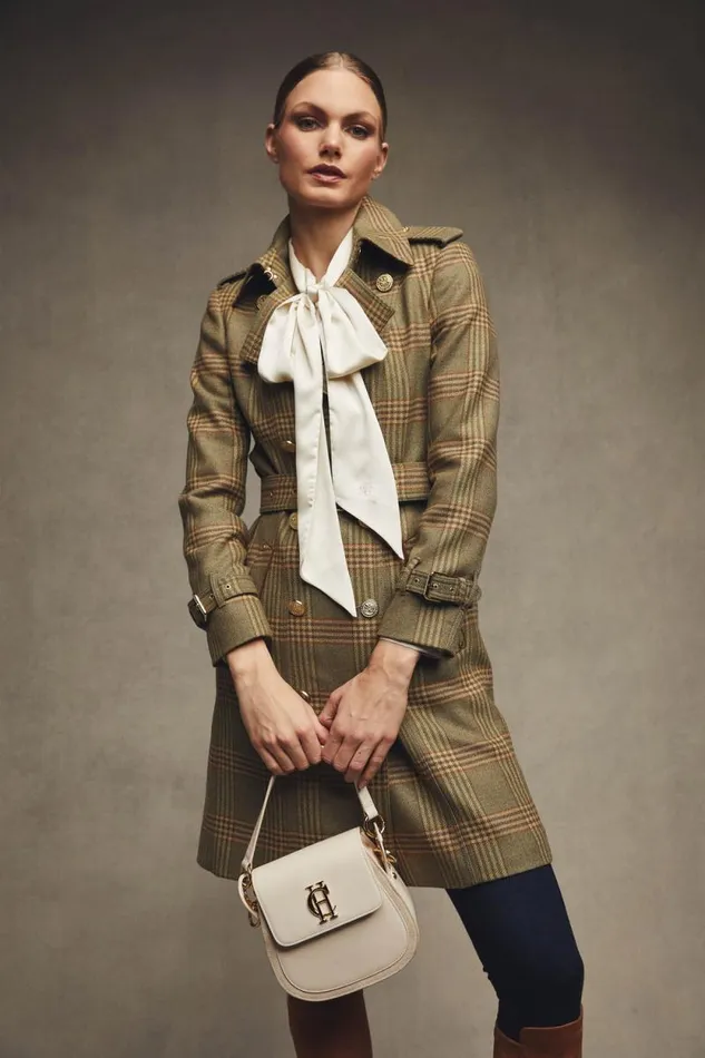 Women Marlborough Trench Coat Leveret Holland Cooper Tailoring