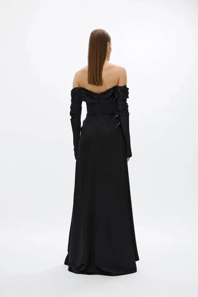 Women Maxi Dresses Rachel Gilbert LUCIEN SLEEVE GOWN Women Maxi Dresses Rachel Gilbert LUCIEN SLEEVE GOWN
