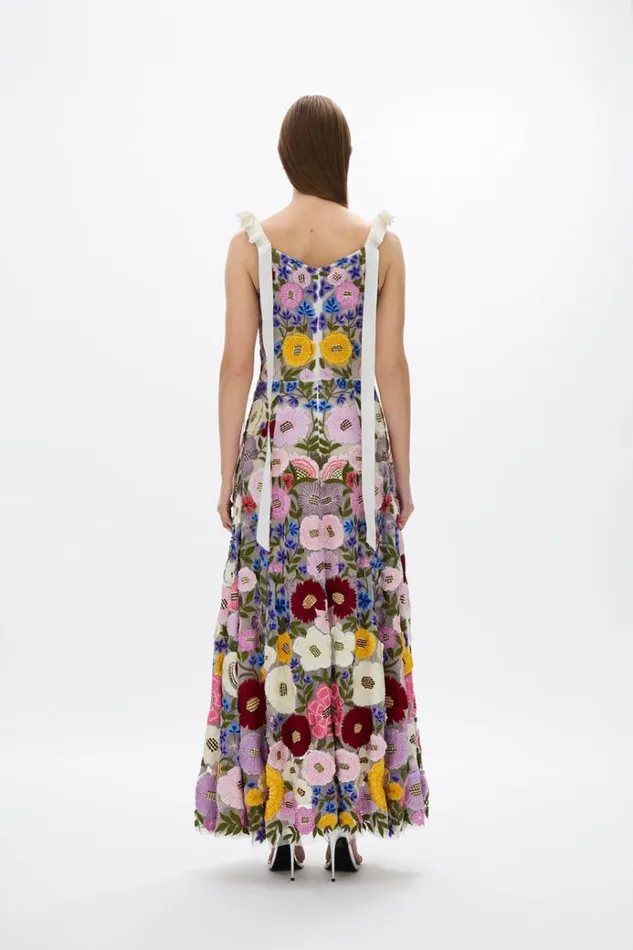 Women Maxi Dresses Rachel Gilbert Nya Gown Multi Women Maxi Dresses Rachel Gilbert Nya Gown Multi