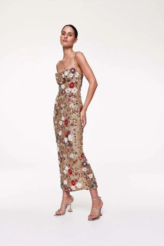 Women Maxi Dresses Rachel Gilbert Rachel Gilbert FRANCESCA GOWN Women Maxi Dresses Rachel Gilbert Rachel Gilbert FRANCESCA GOWN
