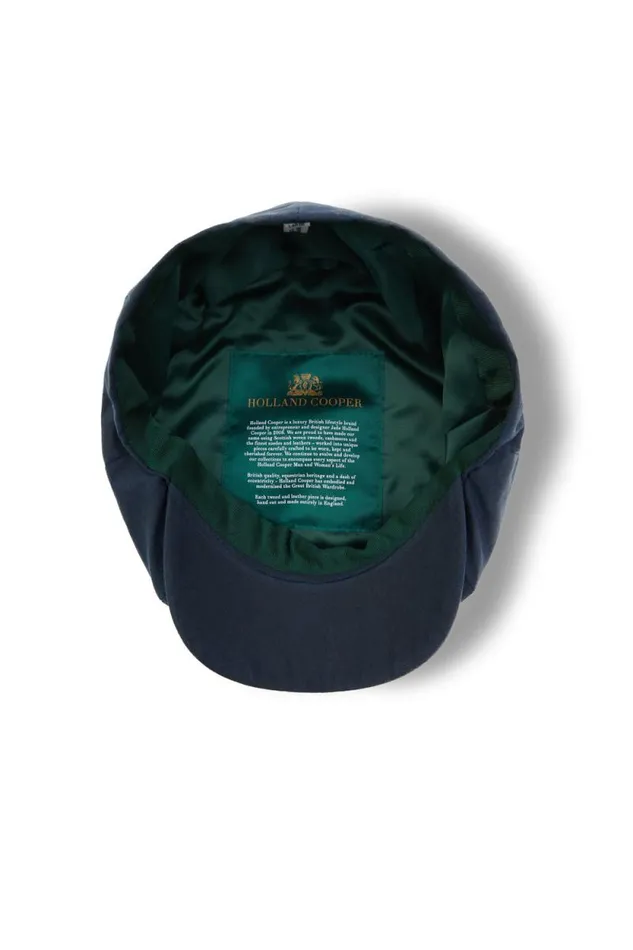 WomenMen Baker Boy Cap Navy Wax Holland Cooper Hats and Headbands