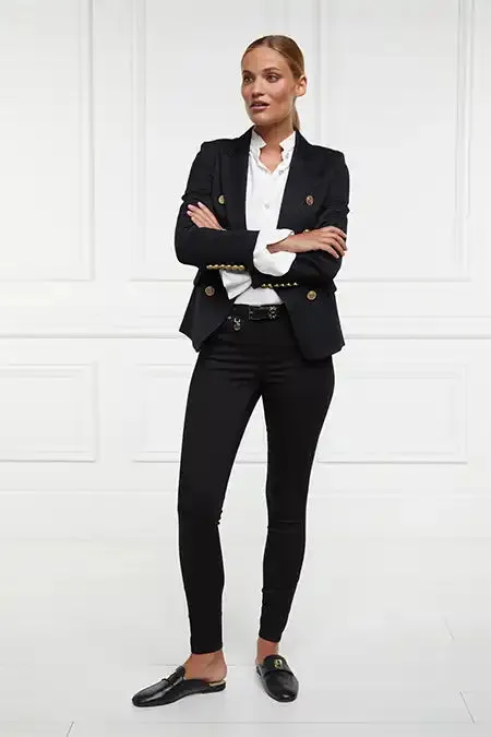 Women MidRise Jodhpur Jean Black Holland Cooper Jeans