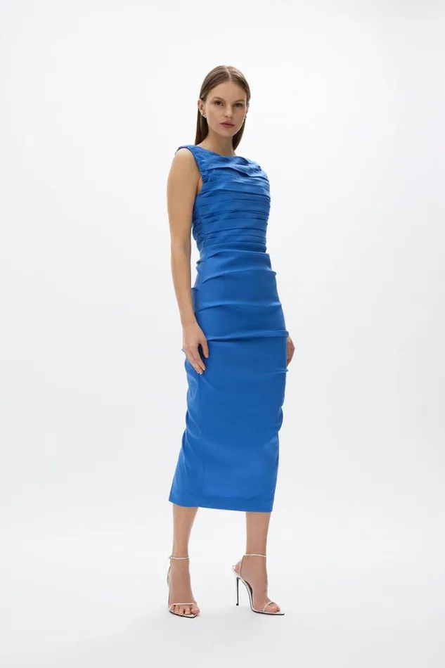 Women Midi Dresses Rachel Gilbert ADELA DRESS Women Midi Dresses Rachel Gilbert ADELA DRESS