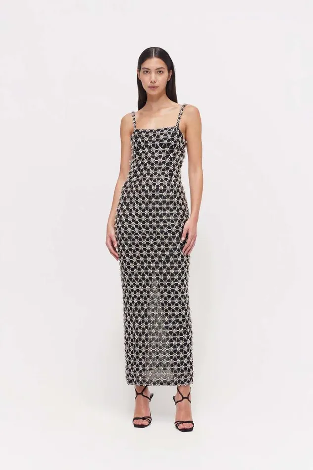 Women Midi Dresses Rachel Gilbert NIXON GOWN