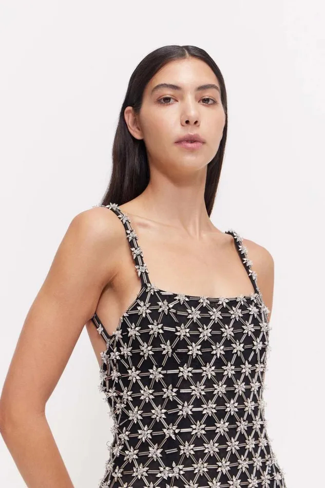 Women Midi Dresses Rachel Gilbert NIXON GOWN Women Midi Dresses Rachel Gilbert NIXON GOWN