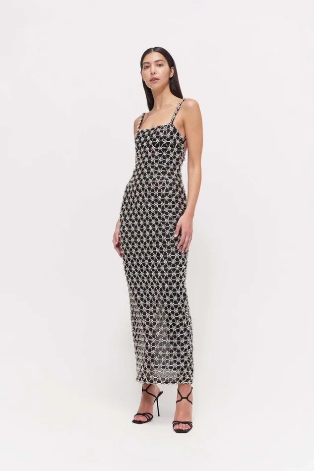 Women Midi Dresses Rachel Gilbert NIXON GOWN Women Midi Dresses Rachel Gilbert NIXON GOWN