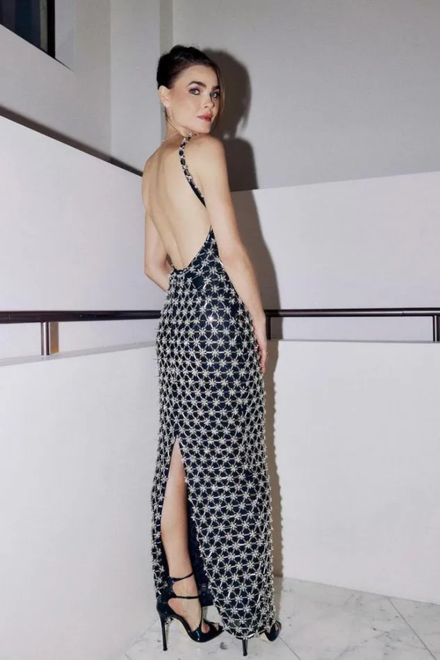 Women Midi Dresses Rachel Gilbert NIXON GOWN Women Midi Dresses Rachel Gilbert NIXON GOWN