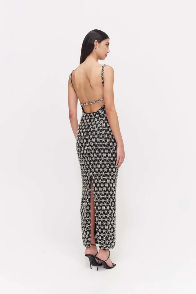 Women Midi Dresses Rachel Gilbert NIXON GOWN Women Midi Dresses Rachel Gilbert NIXON GOWN