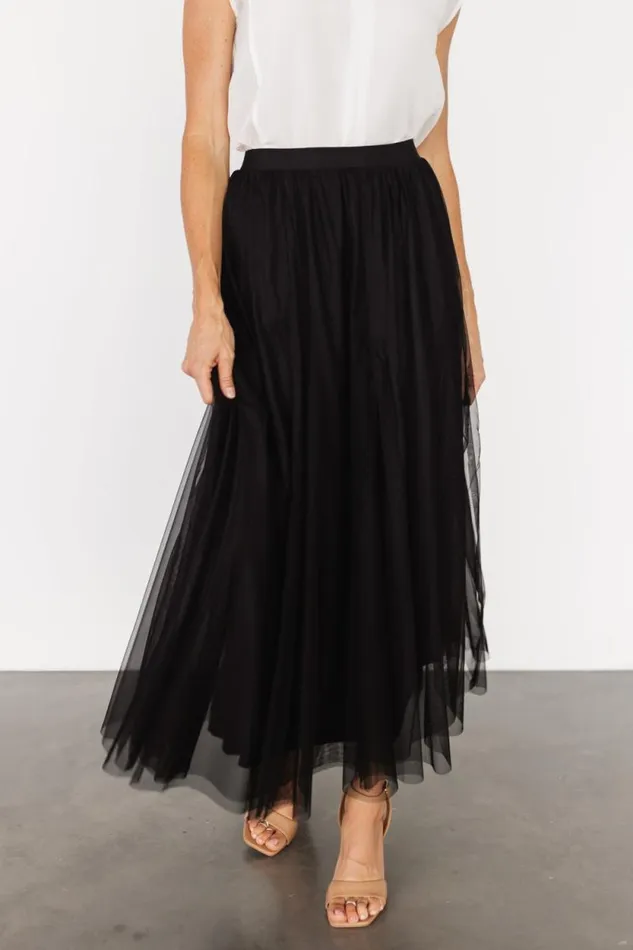 Women Mila Tulle Skirt Black Baltic Born Tulle Styles