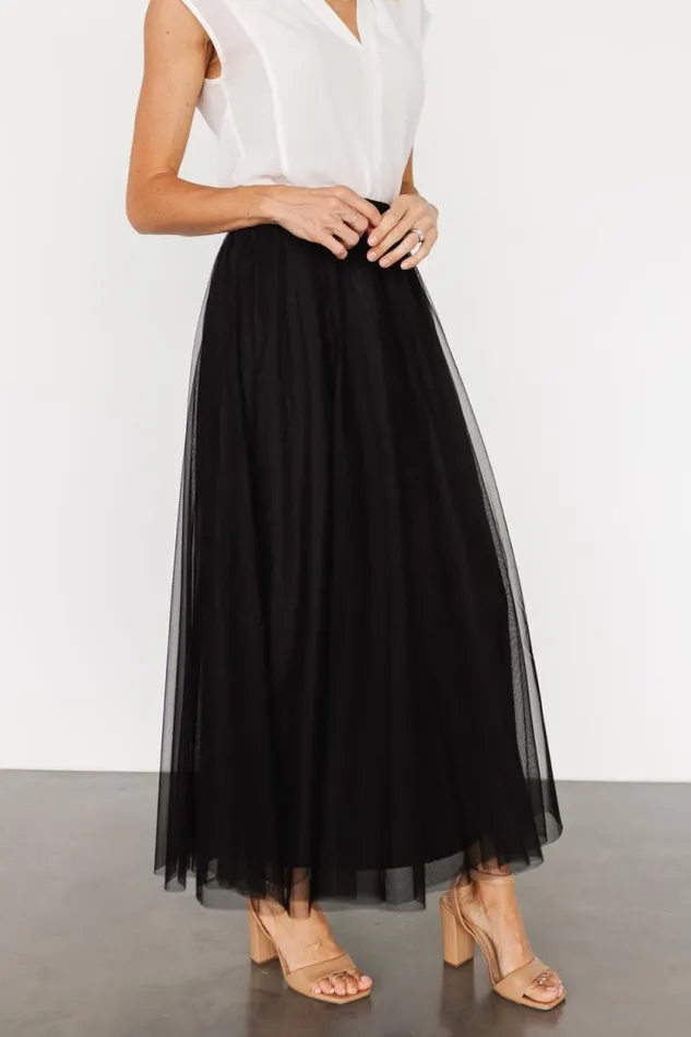 Women Mila Tulle Skirt Black Baltic Born Tulle Styles