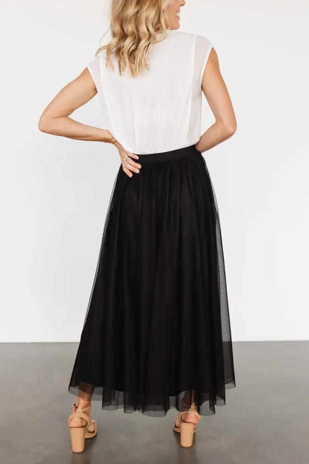 Women Mila Tulle Skirt Black Baltic Born Tulle Styles