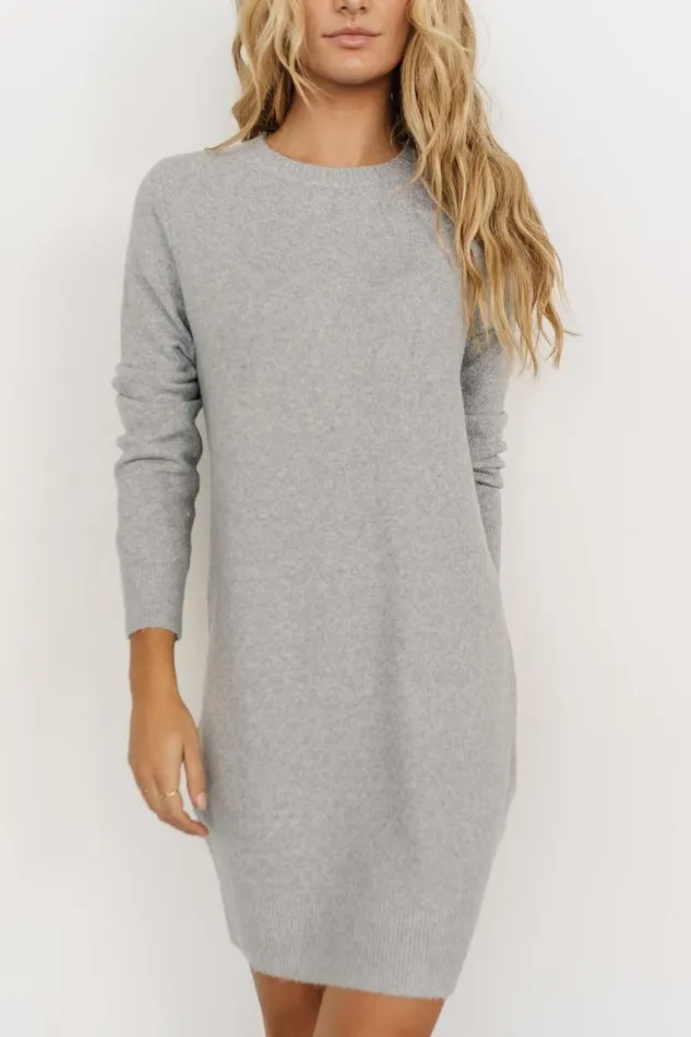 Women Miller Sweater Dress Gray Baltic Born Short Dresses Women Miller Sweater Dress Gray Baltic Born Short Dresses