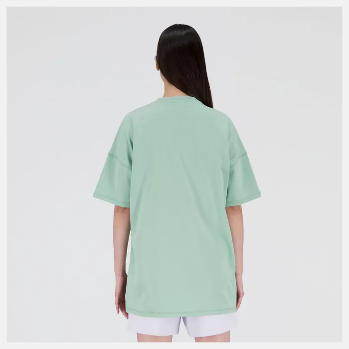 Women NB Athletics Nature State Short Sleeve Tee Sage Leaf New Balance Shirts Women NB Athletics Nature State Short Sleeve Tee Sage Leaf New Balance Shirts