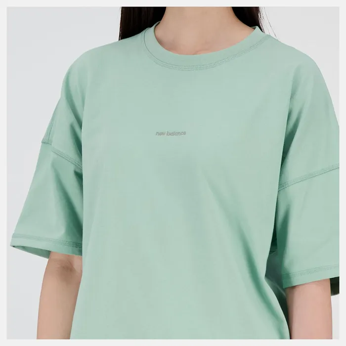 Women NB Athletics Nature State Short Sleeve Tee Sage Leaf New Balance Shirts Women NB Athletics Nature State Short Sleeve Tee Sage Leaf New Balance Shirts