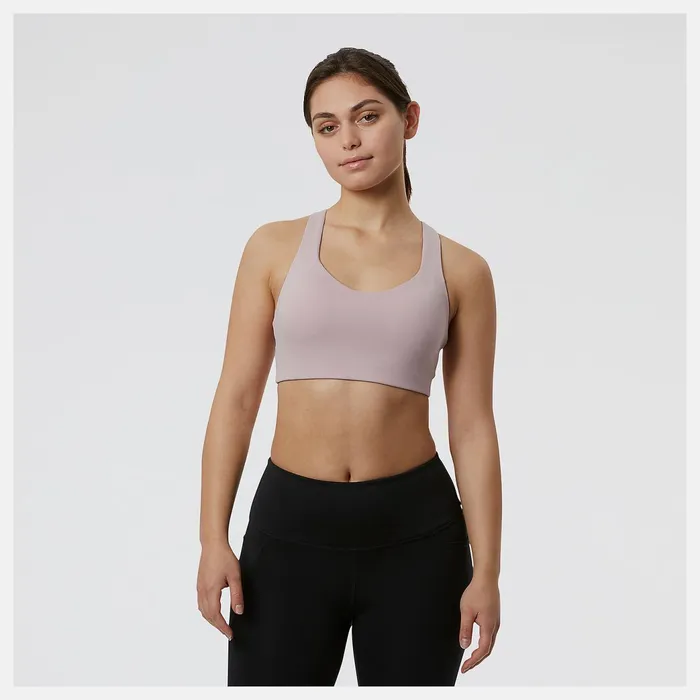 Women NB Power X Bra Violet Shadow New Balance Sports Bras