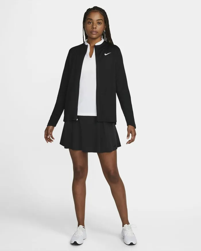 Women Nike All Clothing DriFIT UV Advantage Blackwhite