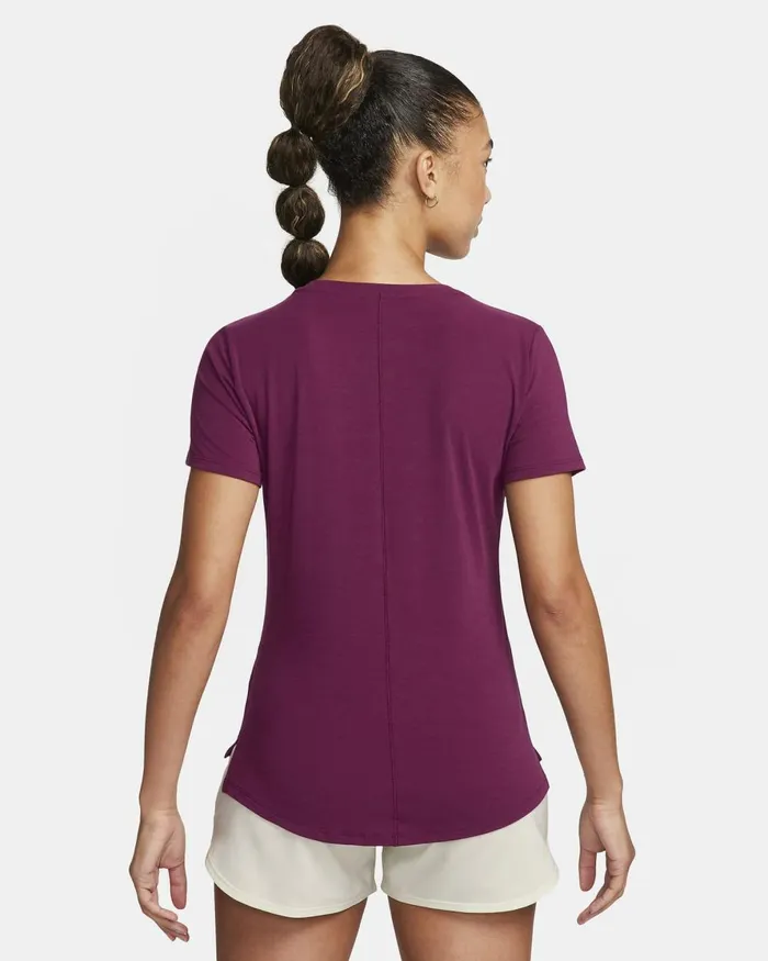 Women Nike All Clothing DriFIT UV One Luxe Bordeaux