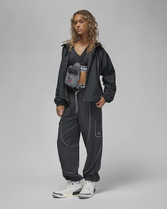 Women Nike All Clothing Jordan Blacksmoke Grey