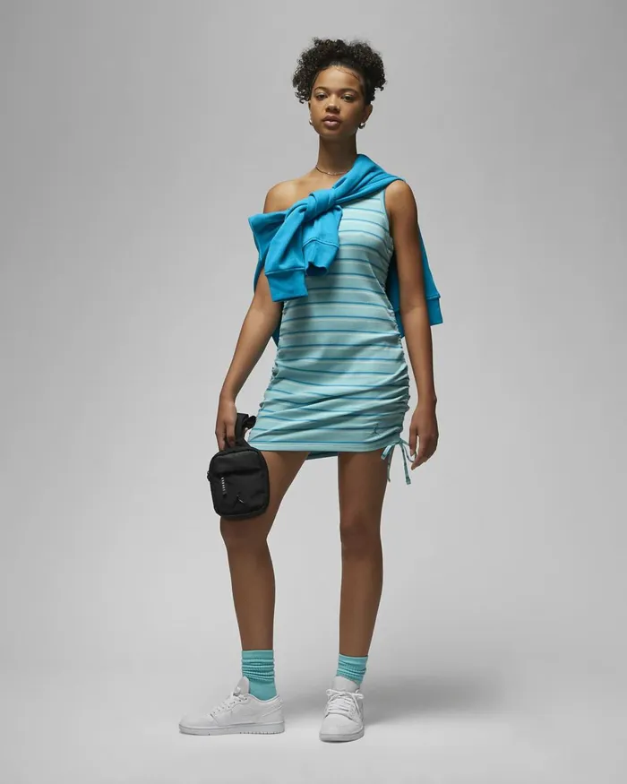 Women Nike All Clothing Jordan Bleached Aquableached Aqua