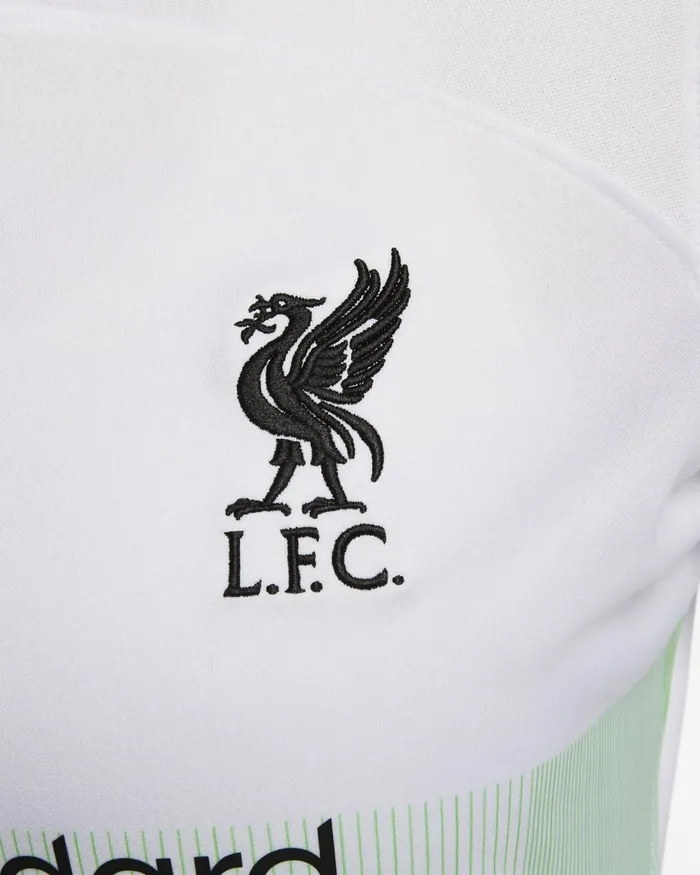 Women Nike All Clothing Liverpool FC 202324 Stadium Away Whitegreen Sparkblack