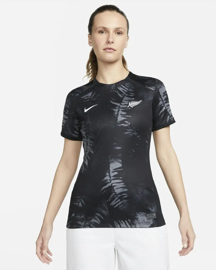 Women Nike All Clothing New Zealand 2023 Stadium Home Iron Greyblackwhite