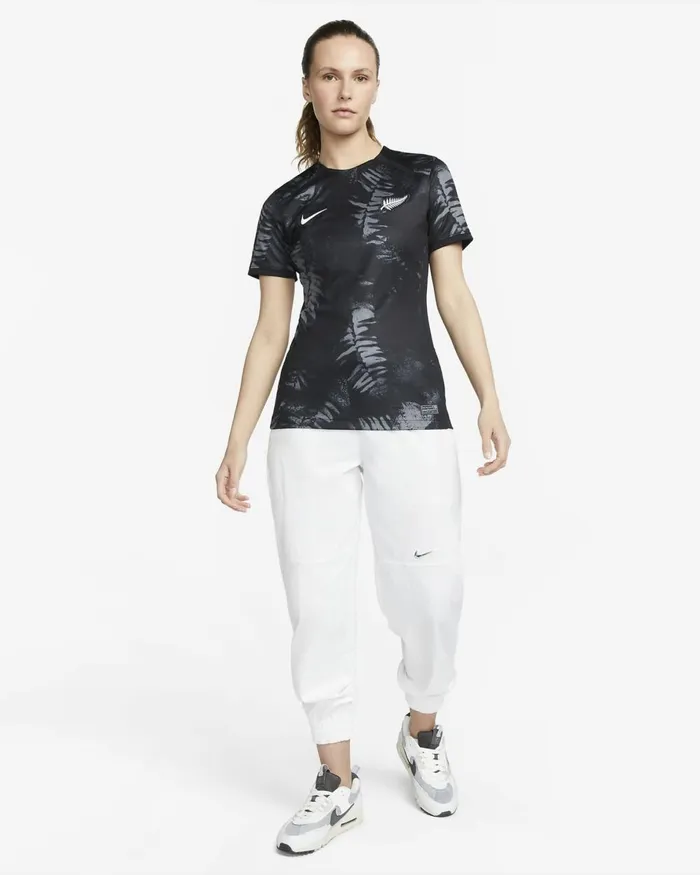 Women Nike All Clothing New Zealand 2023 Stadium Home Iron Greyblackwhite
