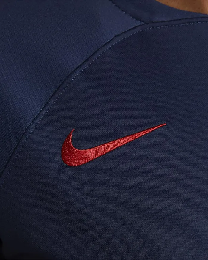 Women Nike All Clothing Paris SaintGermain 202324 Stadium Home Midnight Navyuniversity Reduniversity Red