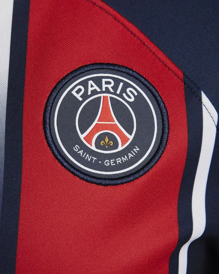 Women Nike All Clothing Paris SaintGermain 202324 Stadium Home Midnight Navyuniversity Reduniversity Red