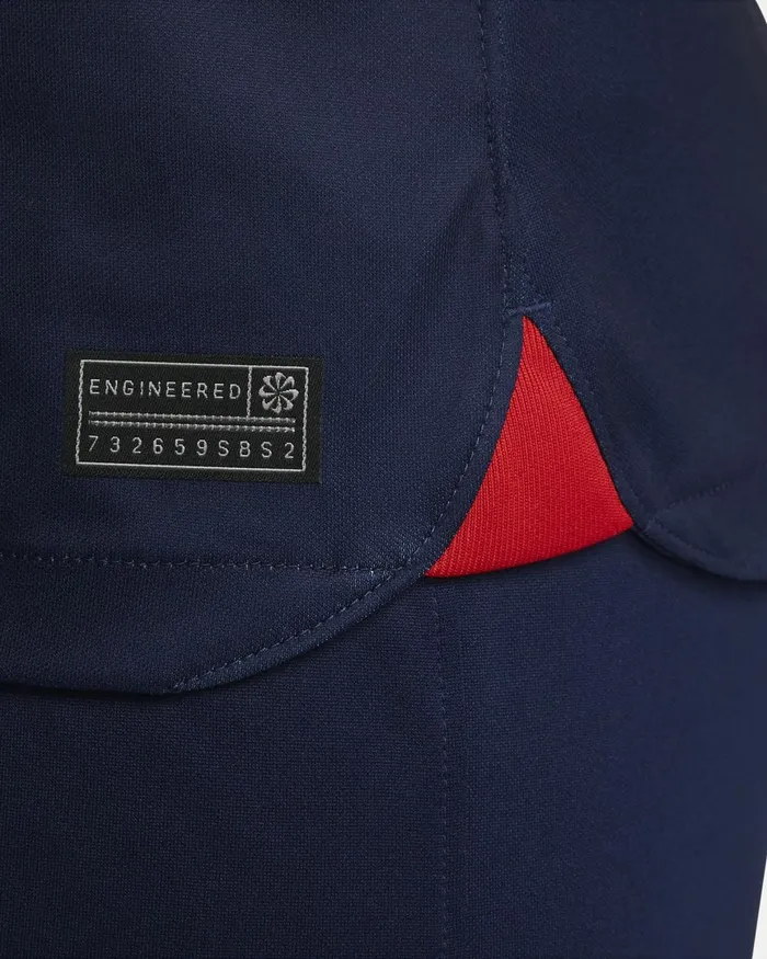 Women Nike All Clothing Paris SaintGermain 202324 Stadium Home Midnight Navyuniversity Reduniversity Red