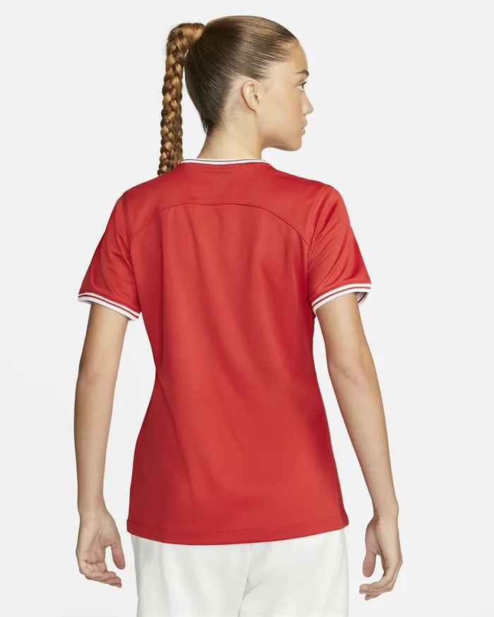 Women Nike All Clothing Poland 202223 Stadium Away Sport Redwhite