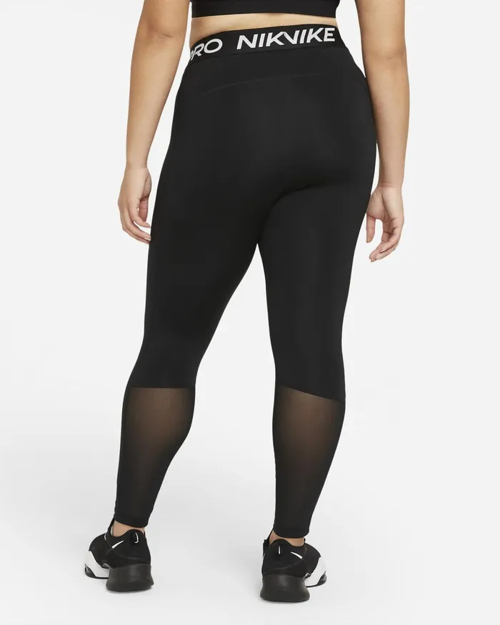 Women Nike All Clothing Pro 365 Blackwhite