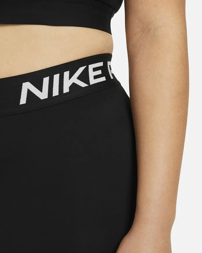 Women Nike All Clothing Pro 365 Blackwhite