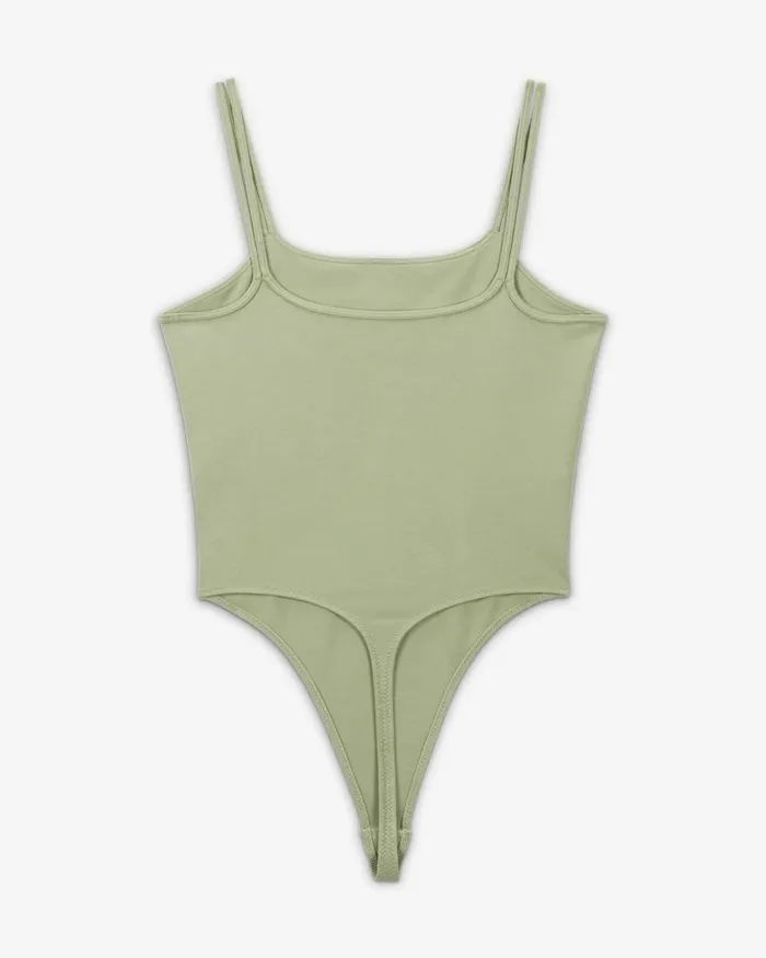 Women Nike All Clothing Sportswear Essentials Oil Greenblack