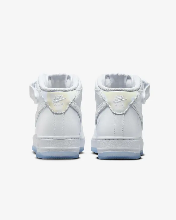 Women Nike All Shoes Air Force 1 Mid Whitewhite