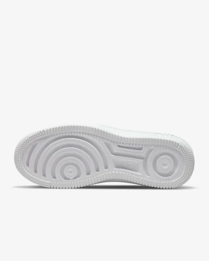 Women Nike All Shoes Air Force 1 PLTAFORM Whitewhitewhitesummit White
