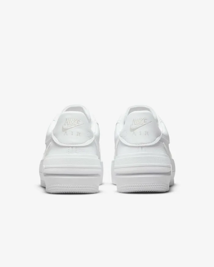 Women Nike All Shoes Air Force 1 PLTAFORM Whitewhitewhitesummit White