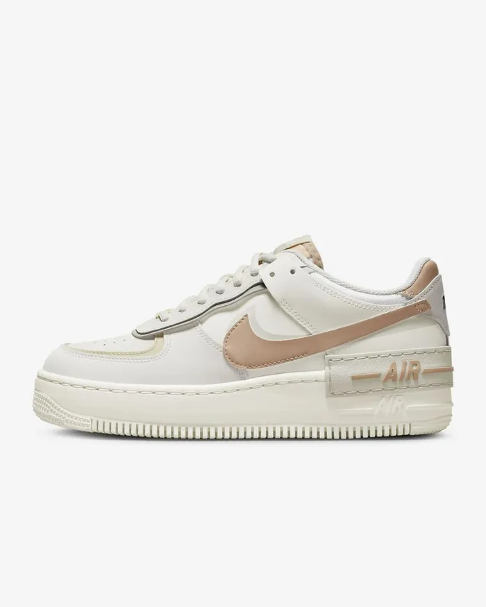 Women Nike All Shoes Air Force 1 Shadow Sailfossillight Bonehemp