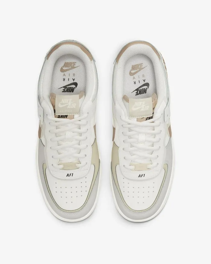 Women Nike All Shoes Air Force 1 Shadow Sailfossillight Bonehemp